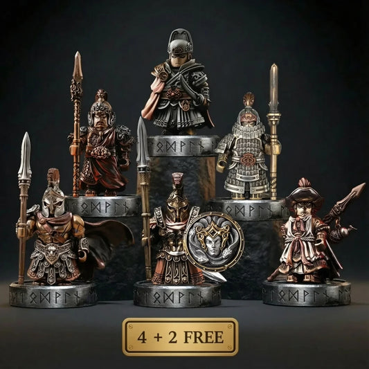 EDITION I-Metal Figurine Collection Set, Magnetic Detachable