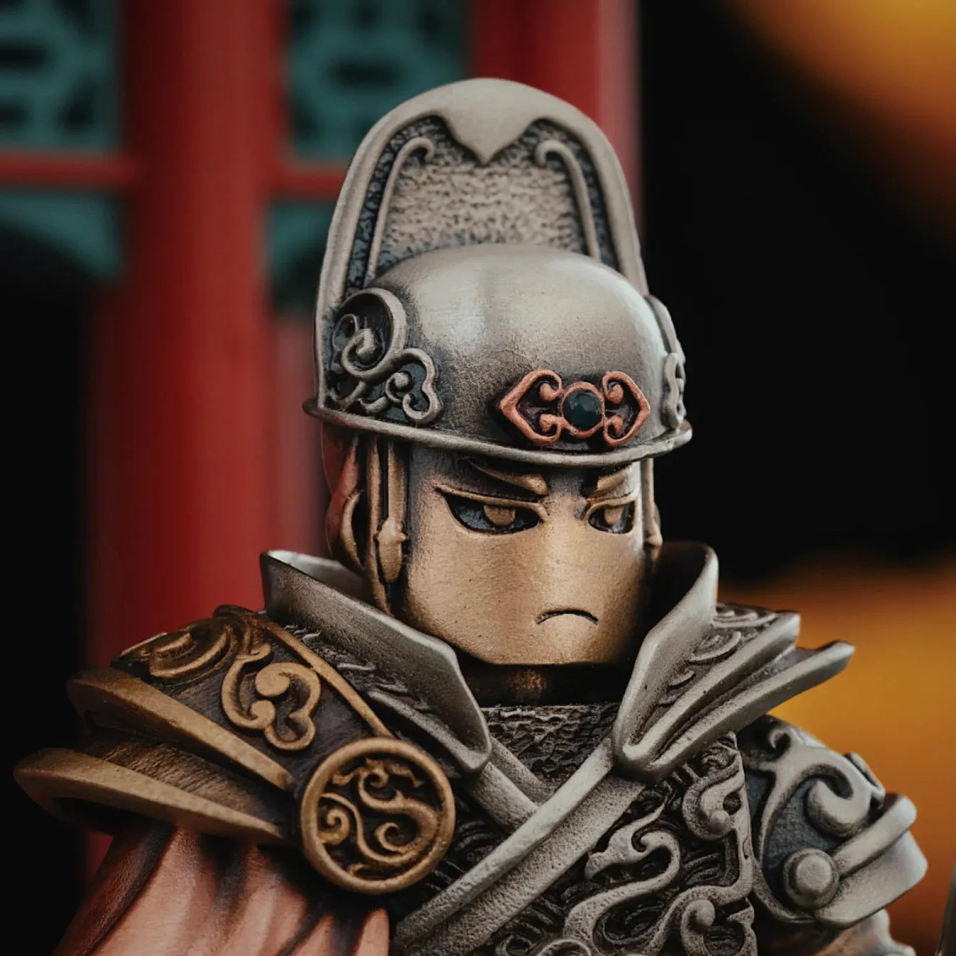 Mini Knight Armor Display Model – Collectible Metal Figurine