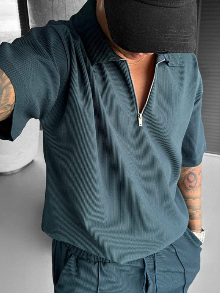 Men's Summer two pieces Tops & Shorts Bottom