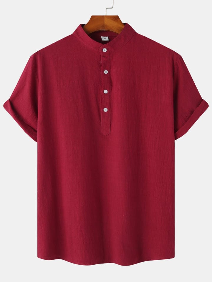 Summer Short Sleeve Men's Shirts