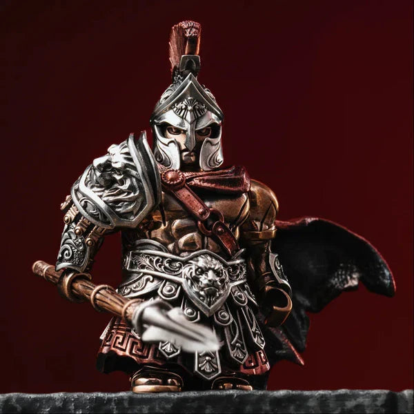 Complete Knight Set- Mini Metal Figurine Collection Set, Magnetic Detachable
