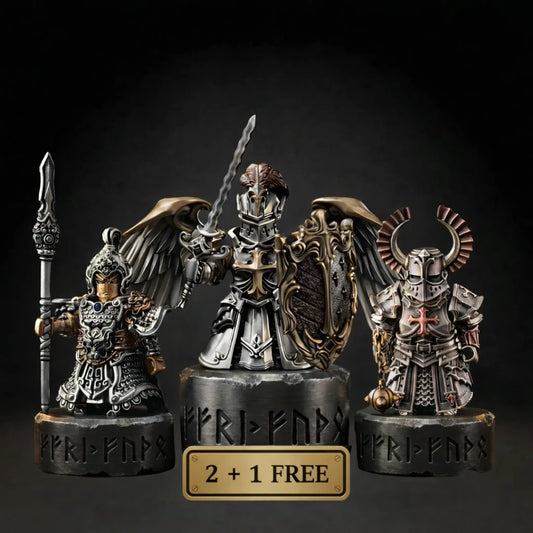 BOX I -Metal Figurine Collection Set, Magnetic Detachable
