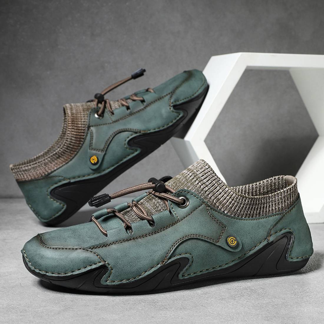 Casual Outdoor Men's Leather Shoes