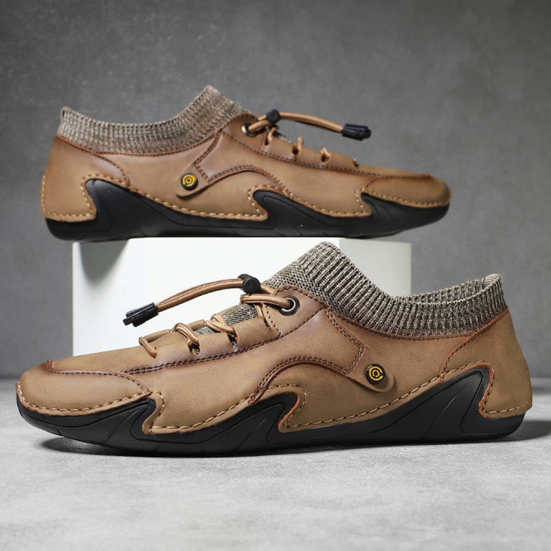 Casual Outdoor Men's Leather Shoes