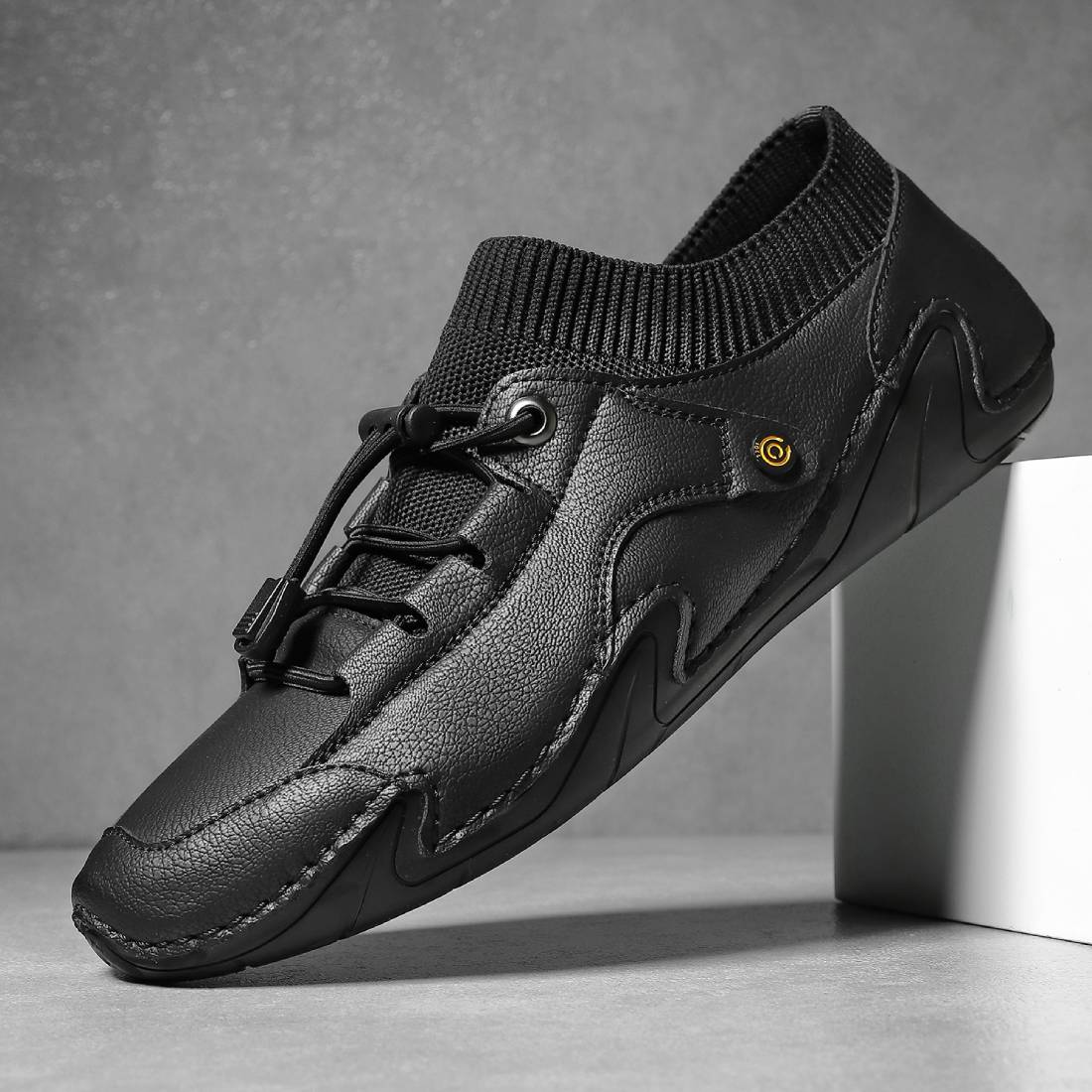 Casual Outdoor Men's Leather Shoes