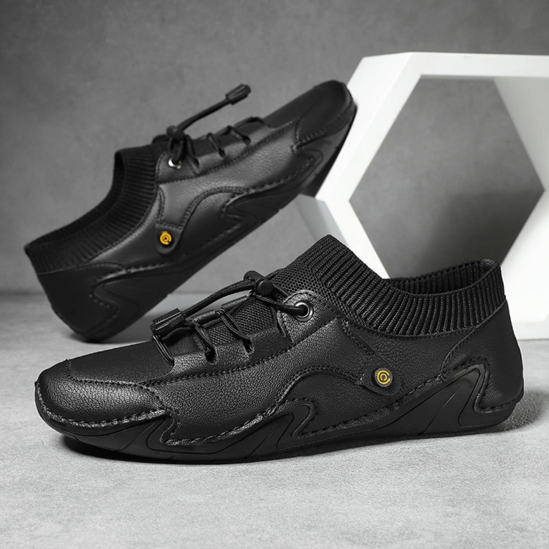 Casual Outdoor Men's Leather Shoes