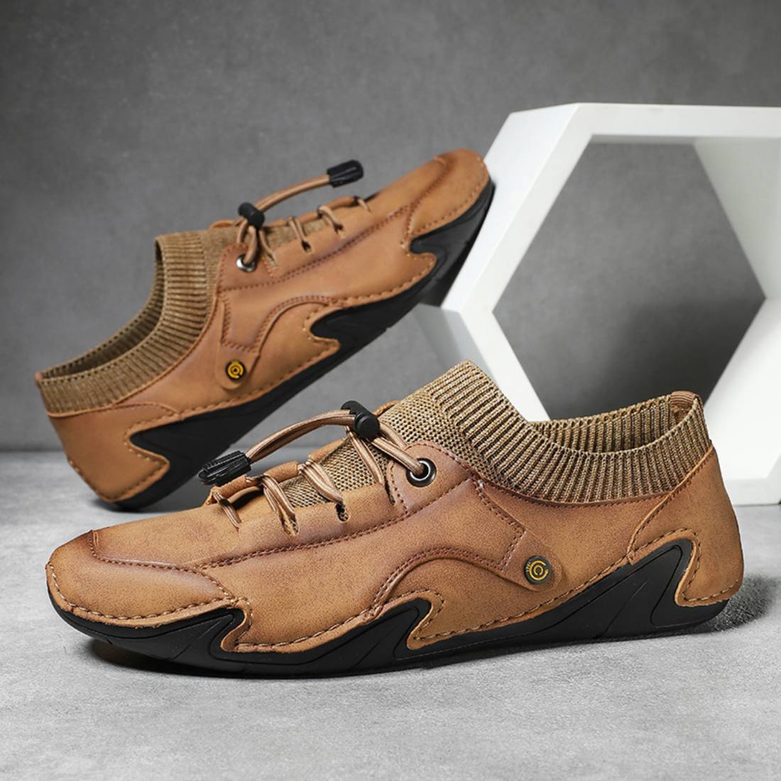 Casual Outdoor Men's Leather Shoes