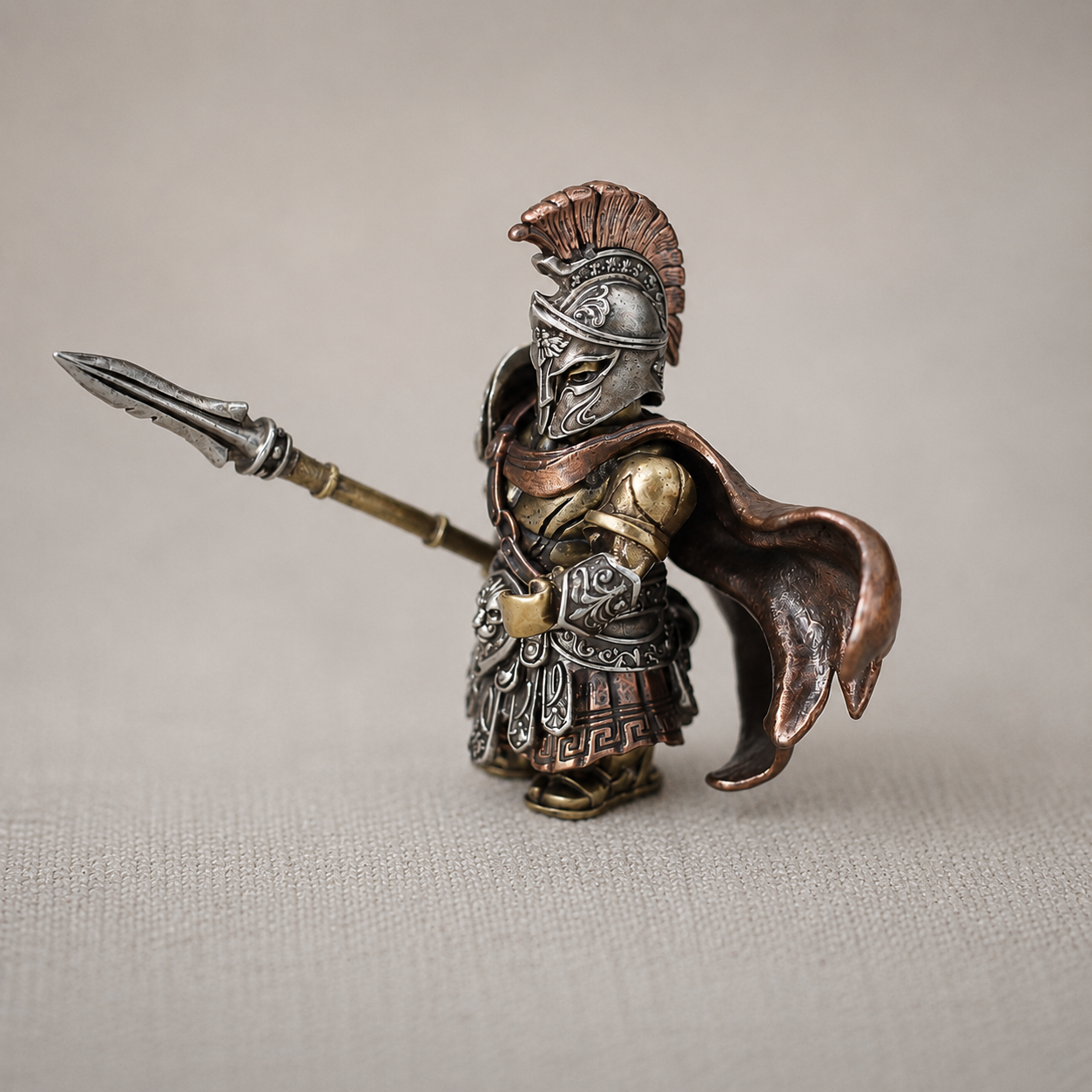 OMYEESE™ Spartan Magnetic Metal Desk Sculpture