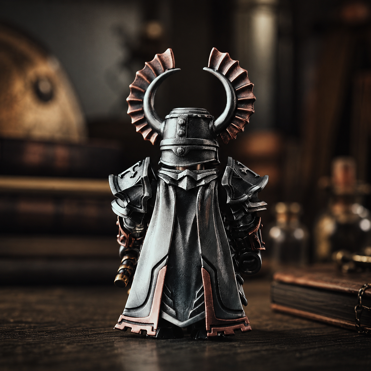 OMYEESE™ Crusader Magnetic Metal Desk Sculpture
