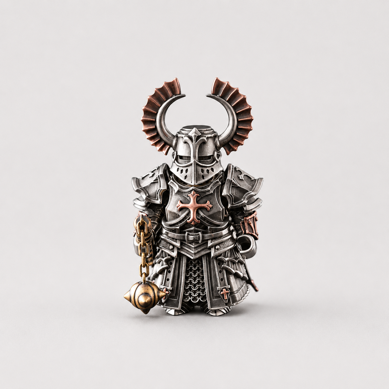 OMYEESE™ Crusader Magnetic Metal Desk Sculpture