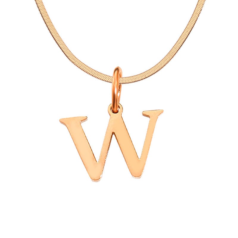 Initial Necklace, Letter Necklace, Gold Necklace, Personalized Name Necklace, Wife Gifts ,Gifts For Mom, Moms Gift, Birthday Gift for her