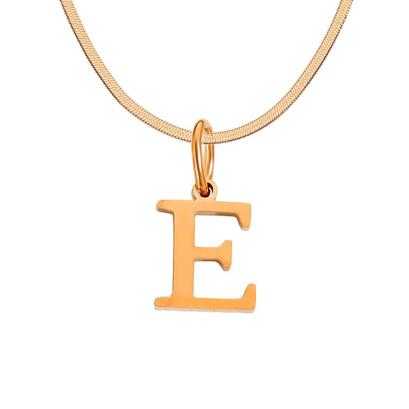 Initial Necklace, Letter Necklace, Gold Necklace, Personalized Name Necklace, Wife Gifts ,Gifts For Mom, Moms Gift, Birthday Gift for her
