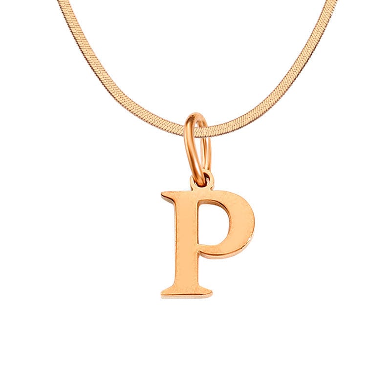 Initial Necklace, Letter Necklace, Gold Necklace, Personalized Name Necklace, Wife Gifts ,Gifts For Mom, Moms Gift, Birthday Gift for her