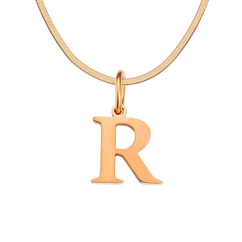 Initial Necklace, Letter Necklace, Gold Necklace, Personalized Name Necklace, Wife Gifts ,Gifts For Mom, Moms Gift, Birthday Gift for her