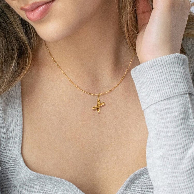 Initial Necklace, Letter Necklace, Gold Necklace, Personalized Name Necklace, Wife Gifts ,Gifts For Mom, Moms Gift, Birthday Gift for her