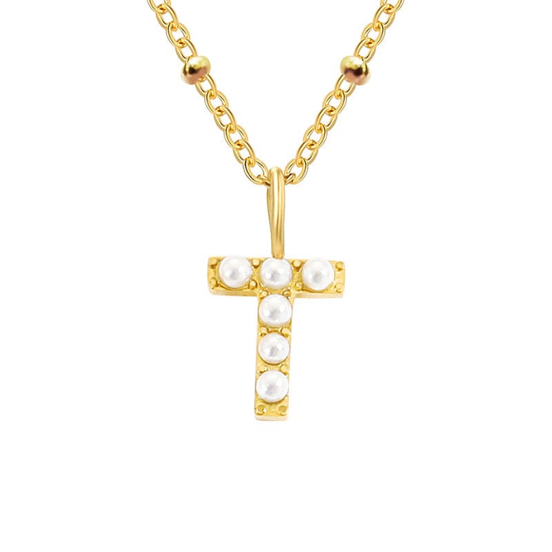 Initial Necklace, Letter Necklace, Gold Necklace, Personalized Name Necklace, Wife Gifts ,Gifts For Mom, Moms Gift, Birthday Gift for her