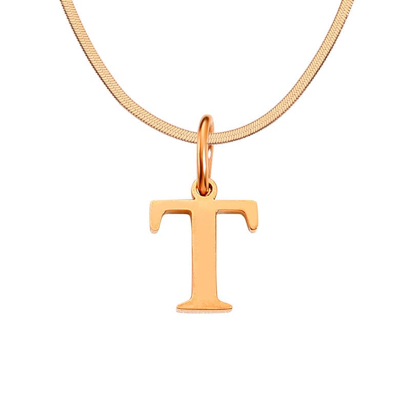 Initial Necklace, Letter Necklace, Gold Necklace, Personalized Name Necklace, Wife Gifts ,Gifts For Mom, Moms Gift, Birthday Gift for her