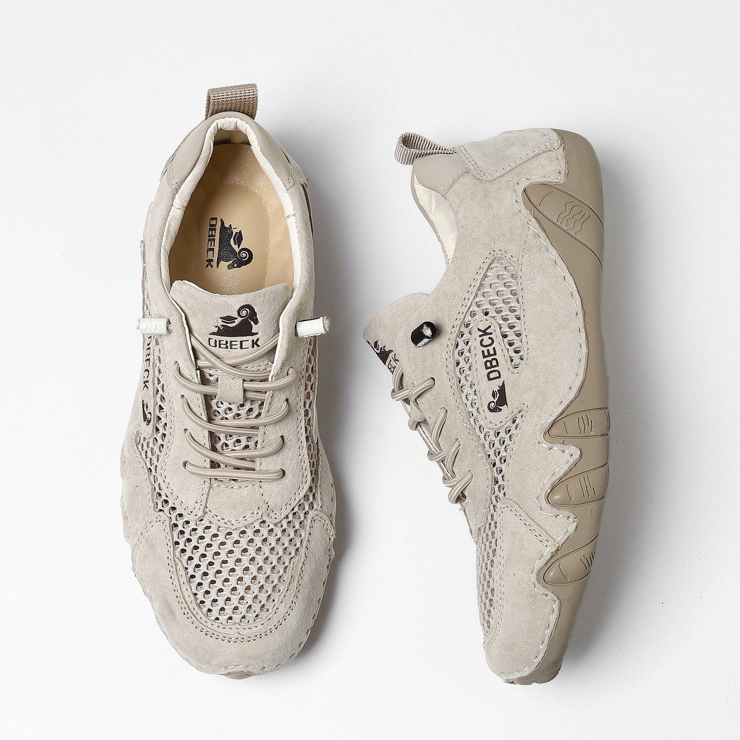 Dbeck: Men Outdoor Mesh Trail Shoes for Hiking & Walking