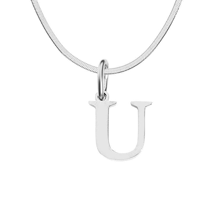 Initial Necklace, Letter Necklace, Gold Necklace, Personalized Name Necklace, Wife Gifts ,Gifts For Mom, Moms Gift, Birthday Gift for her