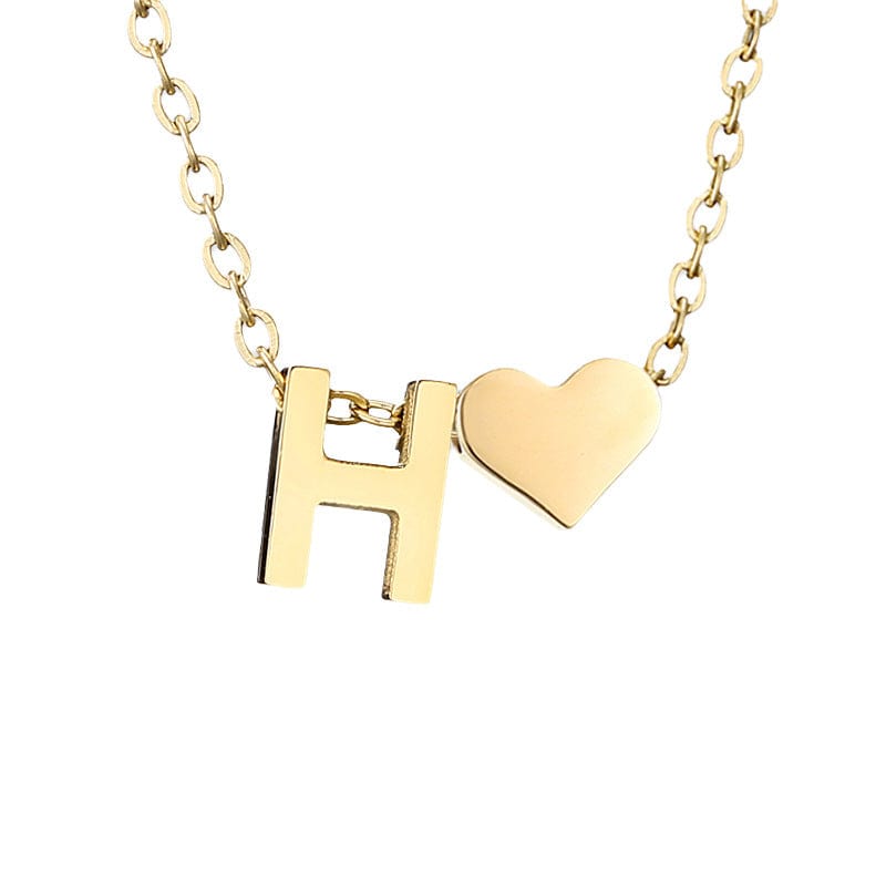 Initial Necklace, Letter Necklace, Gold Necklace, Personalized Name Necklace, Wife Gifts ,Gifts For Mom, Moms Gift, Birthday Gift for her