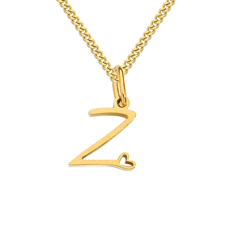 Initial Necklace, Letter Necklace, Gold Necklace, Personalized Name Necklace, Wife Gifts ,Gifts For Mom, Moms Gift, Birthday Gift for her