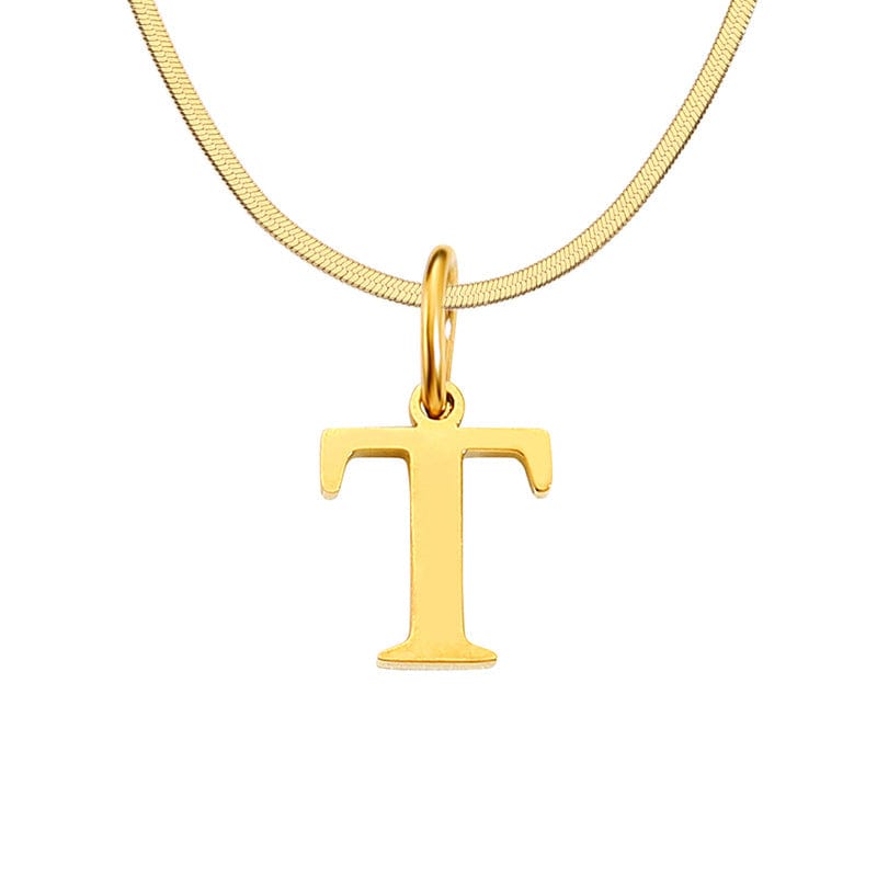 Initial Necklace, Letter Necklace, Gold Necklace, Personalized Name Necklace, Wife Gifts ,Gifts For Mom, Moms Gift, Birthday Gift for her