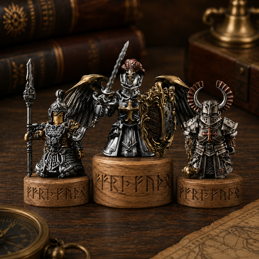 OMYEESE™ Box I 3-Pack Magnetic Metal Desk Sculpture