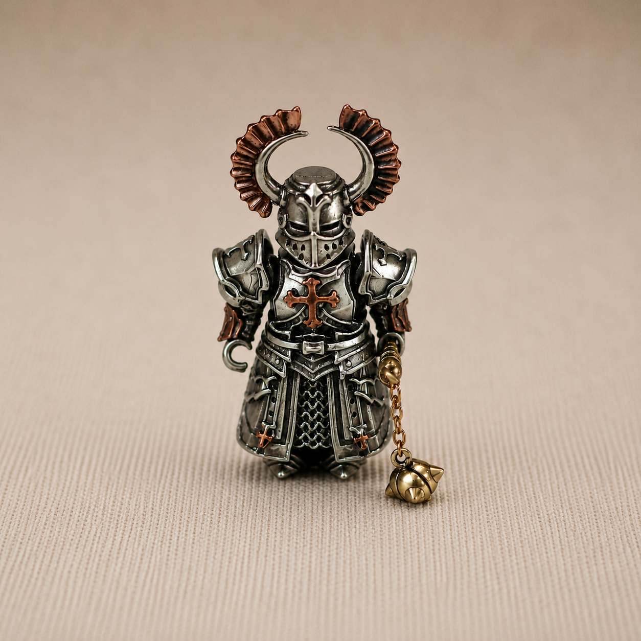 OMYEESE™ Crusader Magnetic Metal Desk Sculpture