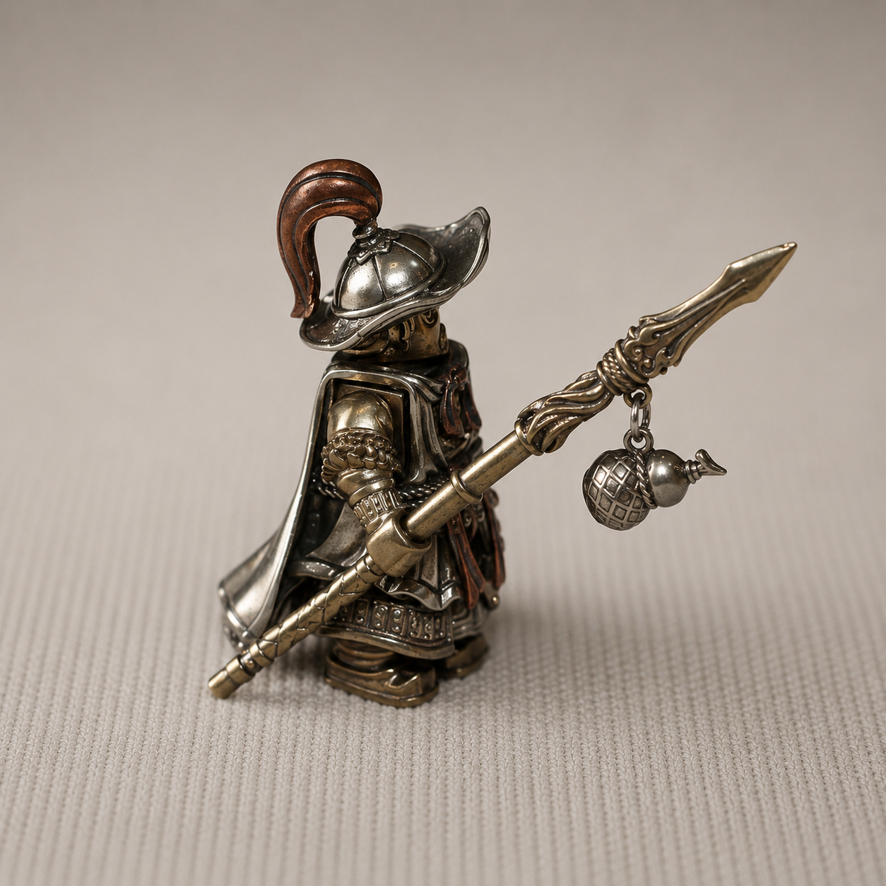 OMYEESE™ Lin Chong Magnetic Metal Desk Sculpture