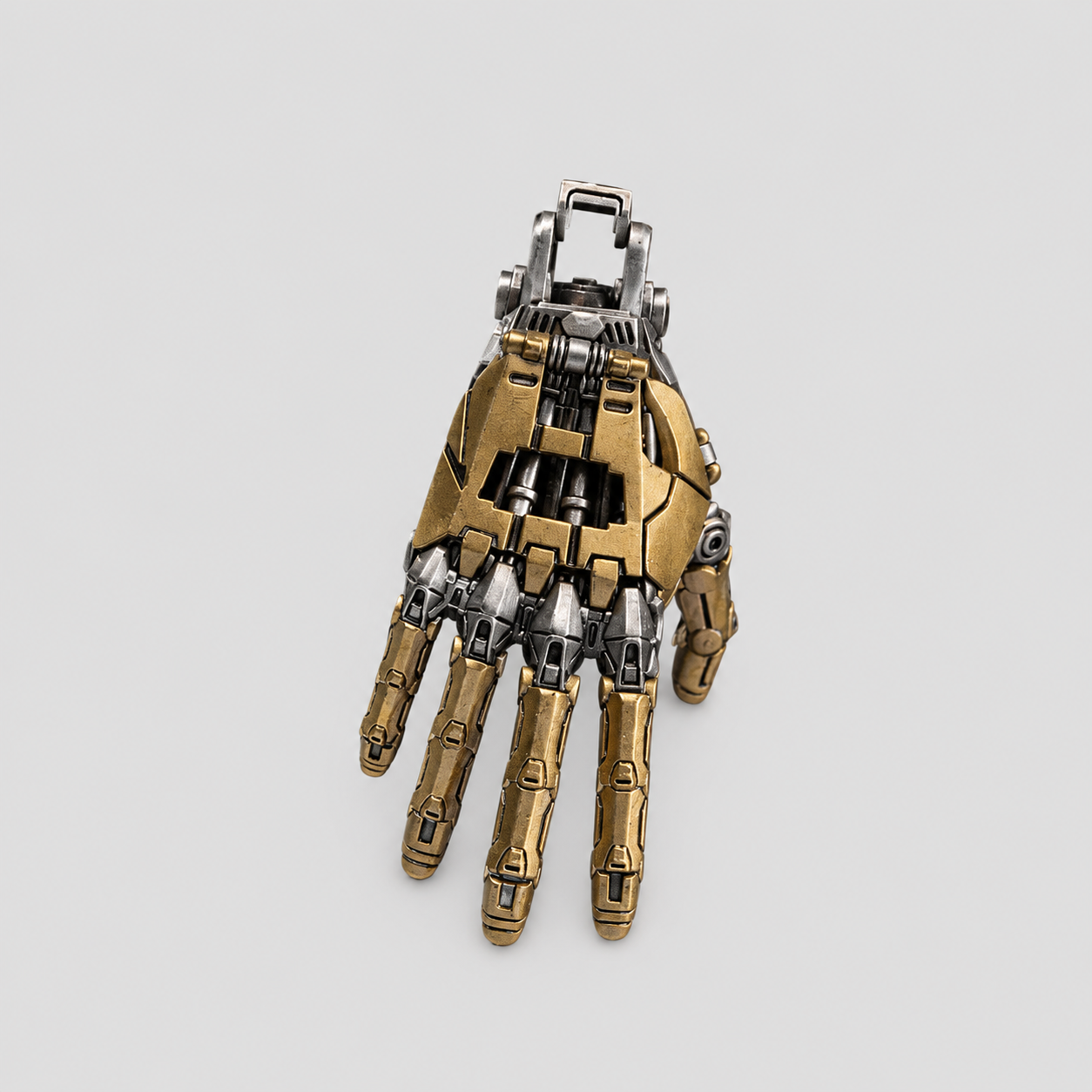OMYEESE™ Mechanical Hand Metal Desk Sculpture