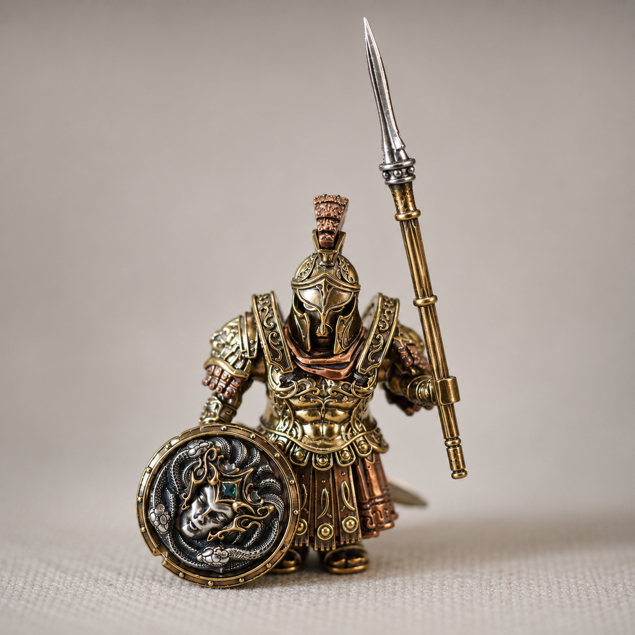 OMYEESE™ Spartan Magnetic Metal Desk Sculpture