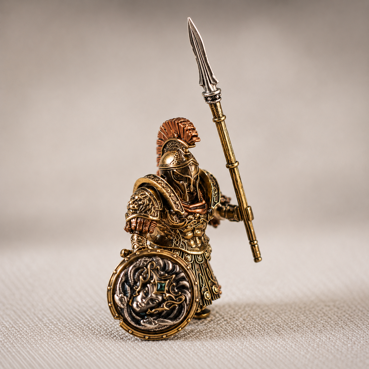 OMYEESE™ Spartan Magnetic Metal Desk Sculpture