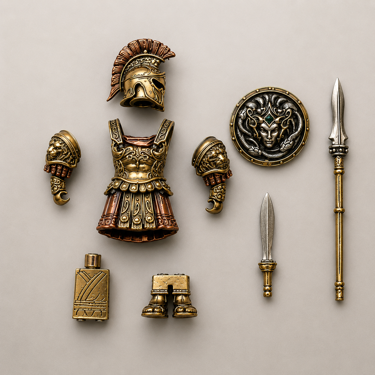 OMYEESE™ Spartan Magnetic Metal Desk Sculpture