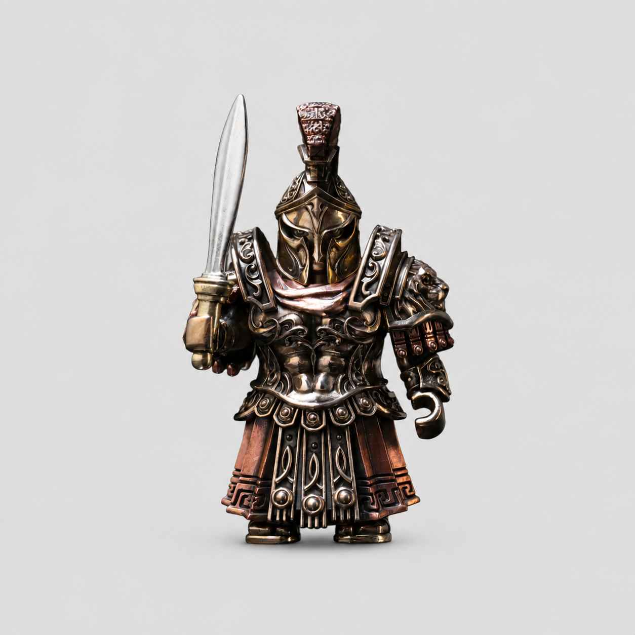 OMYEESE™ Spartan Magnetic Metal Desk Sculpture