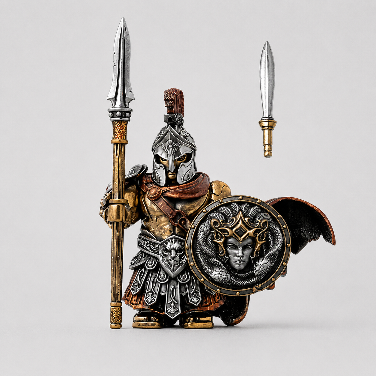OMYEESE™ Spartan Magnetic Metal Desk Sculpture