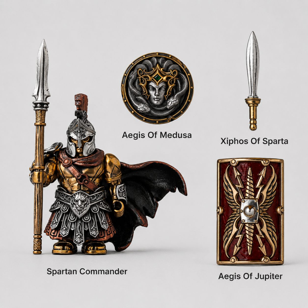 OMYEESE™ Spartan Magnetic Metal Desk Sculpture