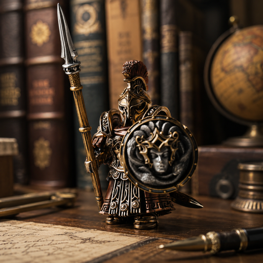 OMYEESE™ Spartan Magnetic Metal Desk Sculpture