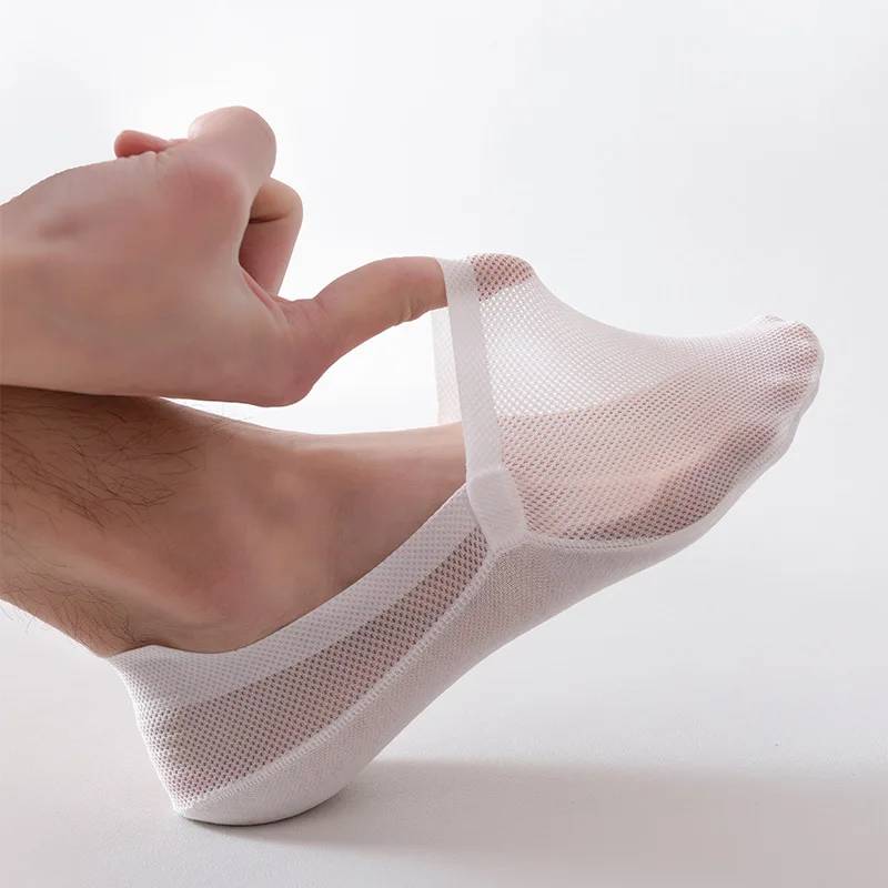 Invisible Breathable Anti-Slip Socks 5 Pairs Pack