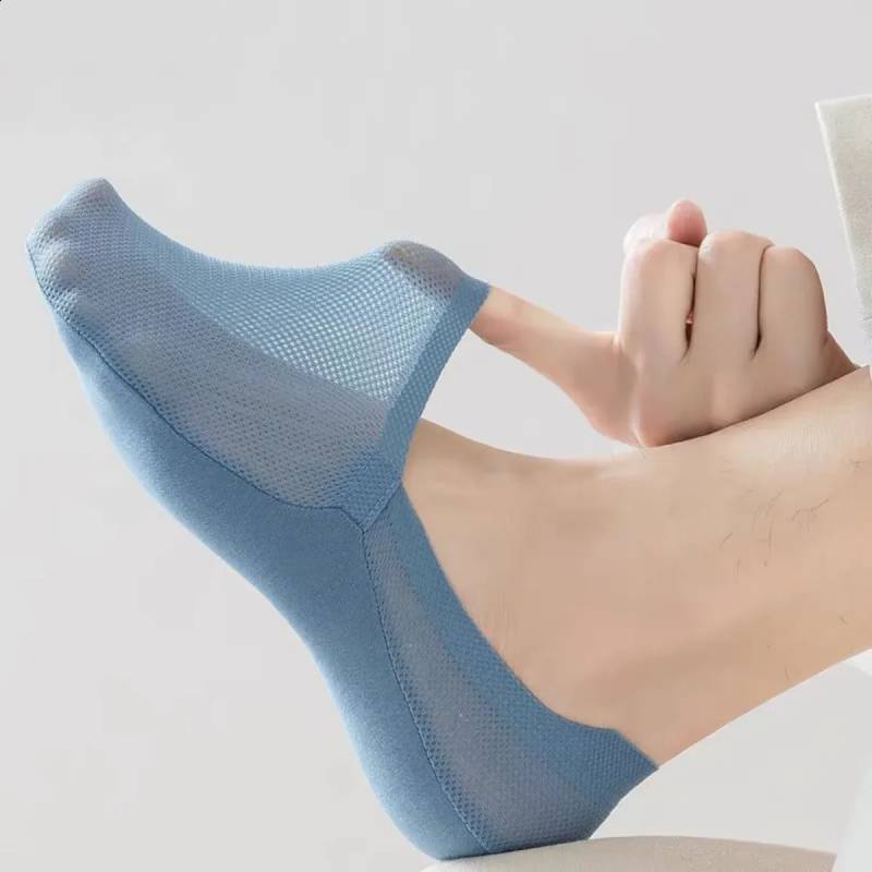 Invisible Breathable Anti-Slip Socks 5 Pairs Pack