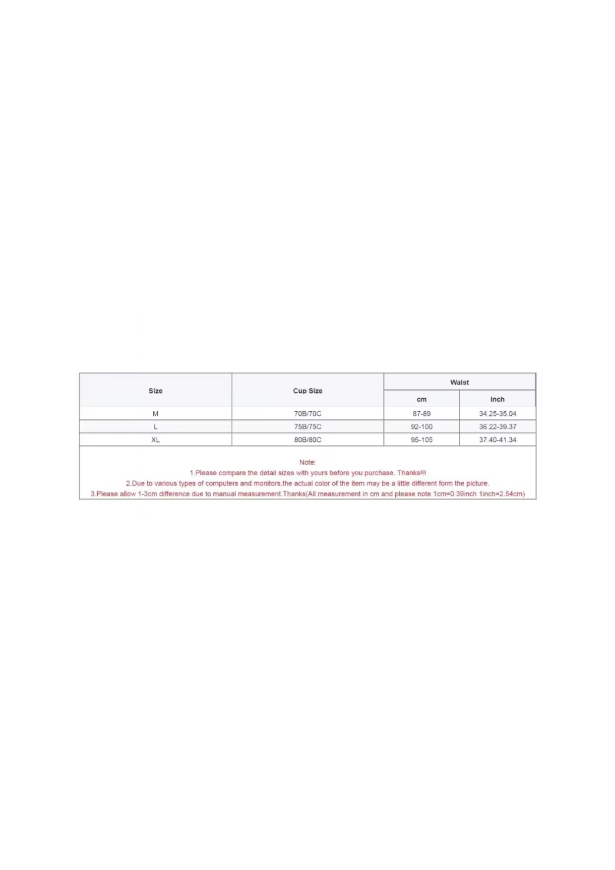 Cute White Bear Plushy Set 2-Pieces Lingerie Set