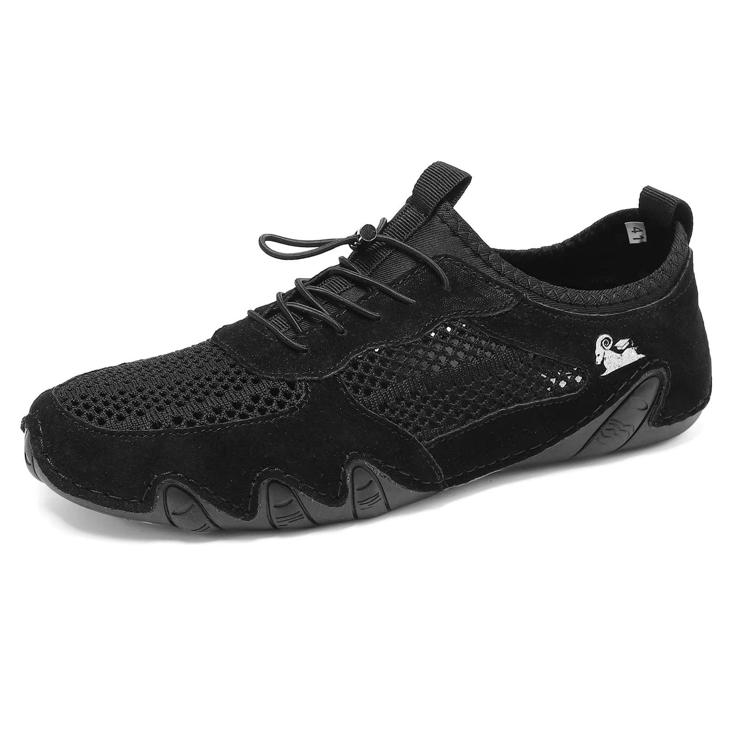 DBECK Casual Shoes G8066, Men's Barefoot Hiking Shoes - Non-Slip Wide Toe Box for Trail Running & Outdoor Walking