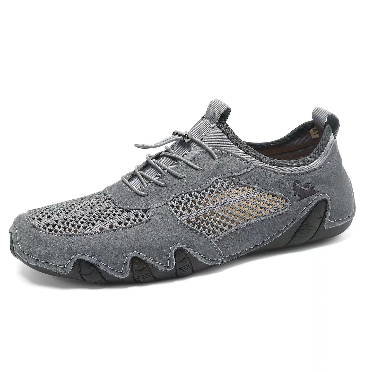 DBECK Casual Shoes G8066, Men's Barefoot Hiking Shoes - Non-Slip Wide Toe Box for Trail Running & Outdoor Walking
