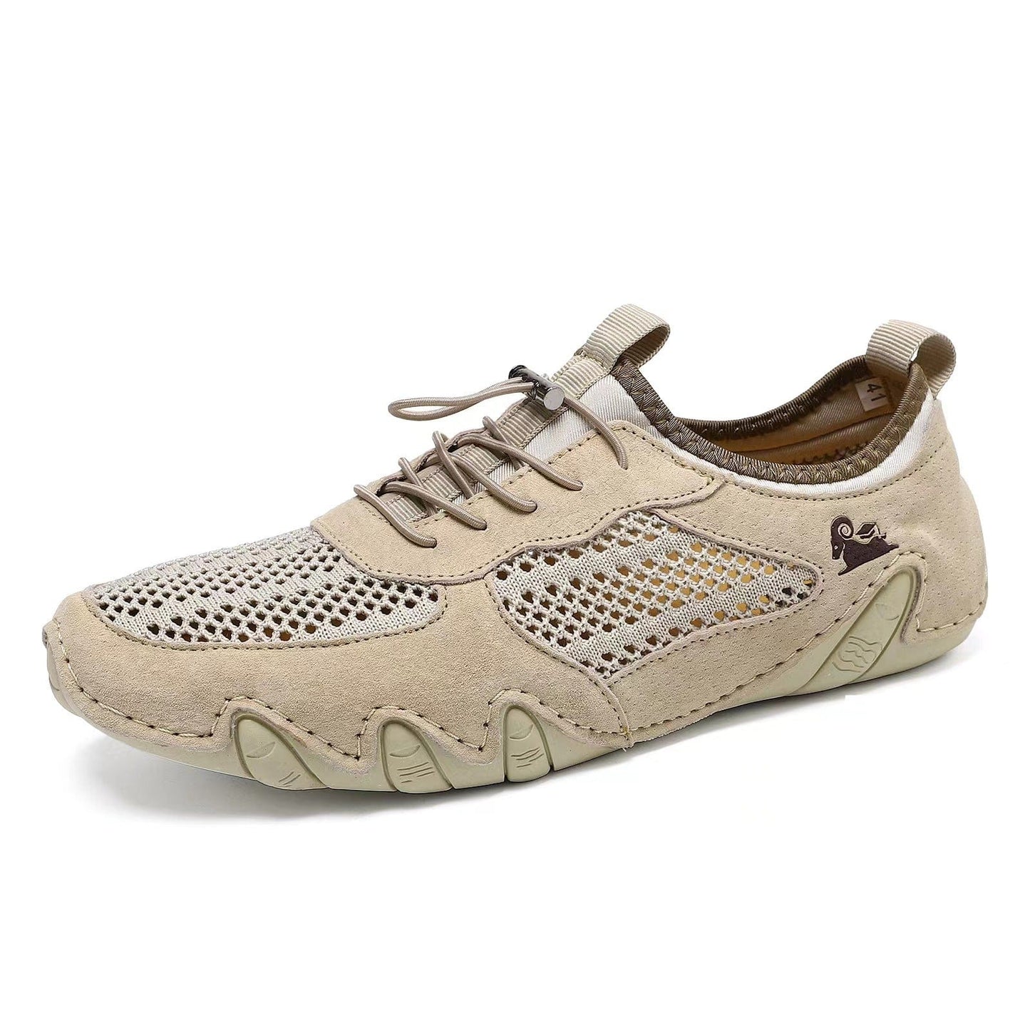DBECK Casual Shoes G8066, Men's Barefoot Hiking Shoes - Non-Slip Wide Toe Box for Trail Running & Outdoor Walking
