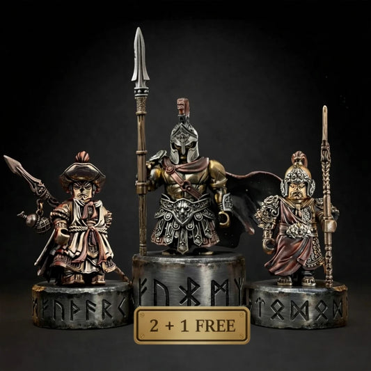 BOX IV - Metal Figurine Collection Set