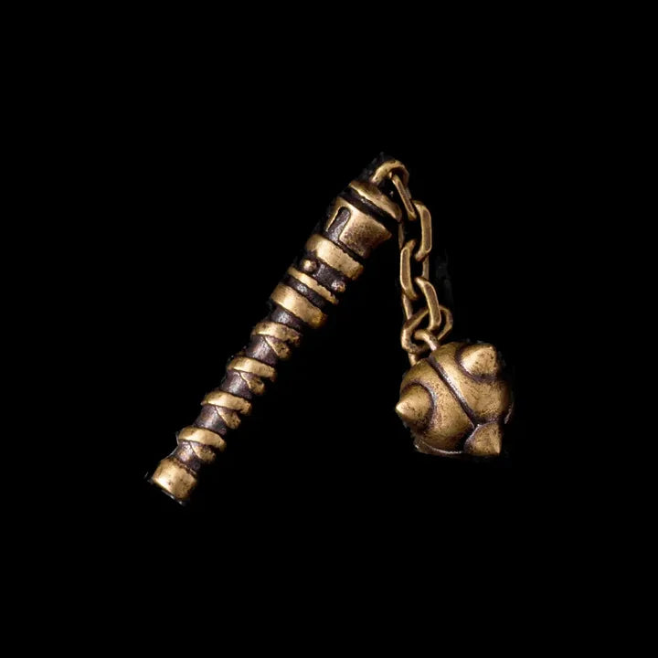 Crusader bronze Collectible Figurine – Magnetic Detachable Accessories Set