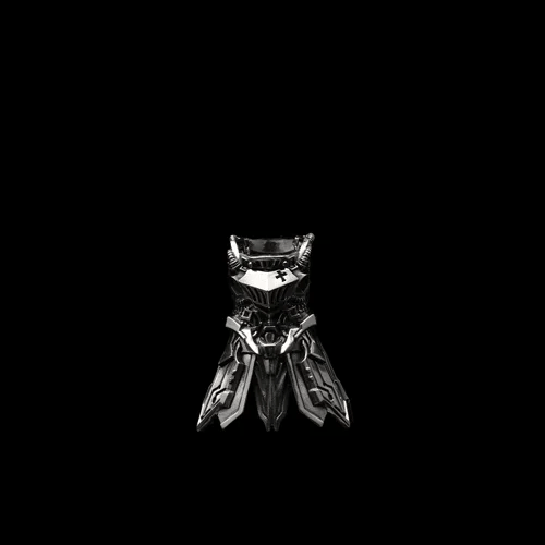 Mech Justicar Magnetic Detachable Medieval Bronze Knight Figurine – Mini Armor Warrior Collectible Statue