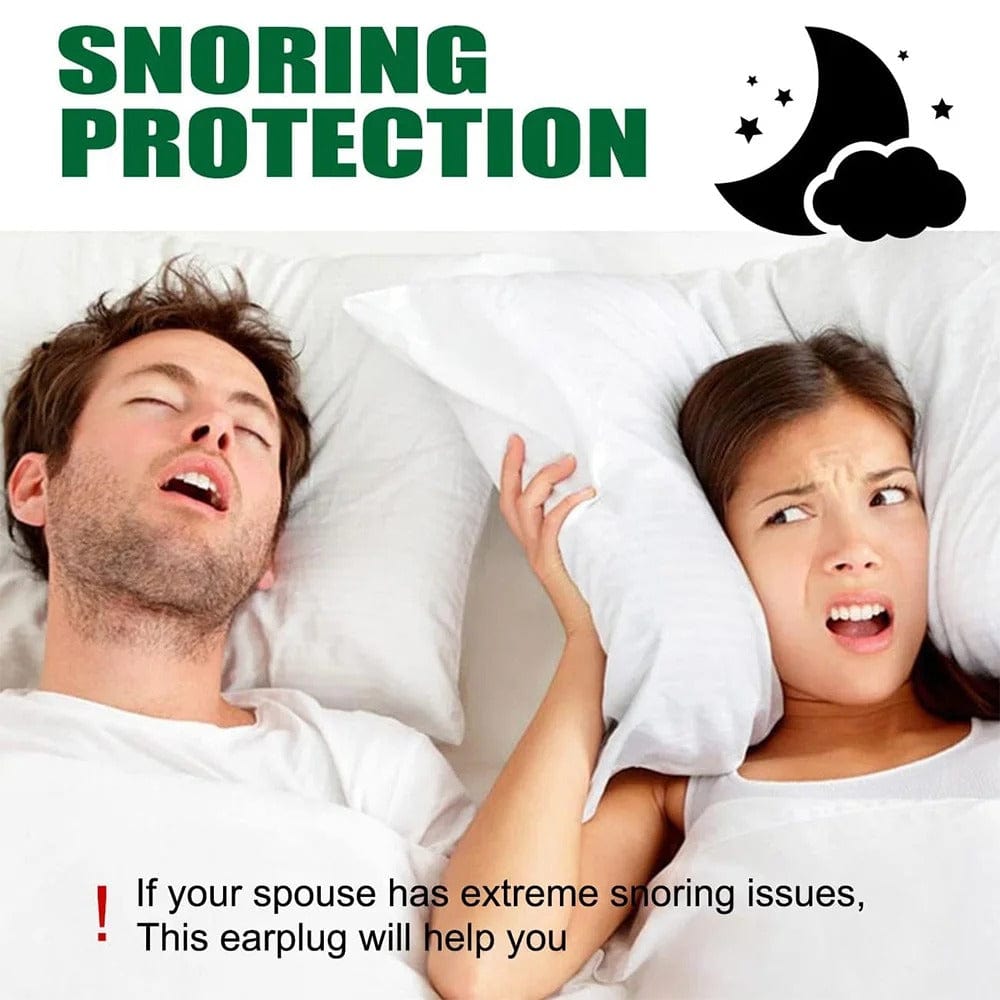 Sleep Silicone Earplugs, Swimming Wax Earplugs, Protect Sleep Noise Canceling Waterproof Travel Work Reusable Earplugs