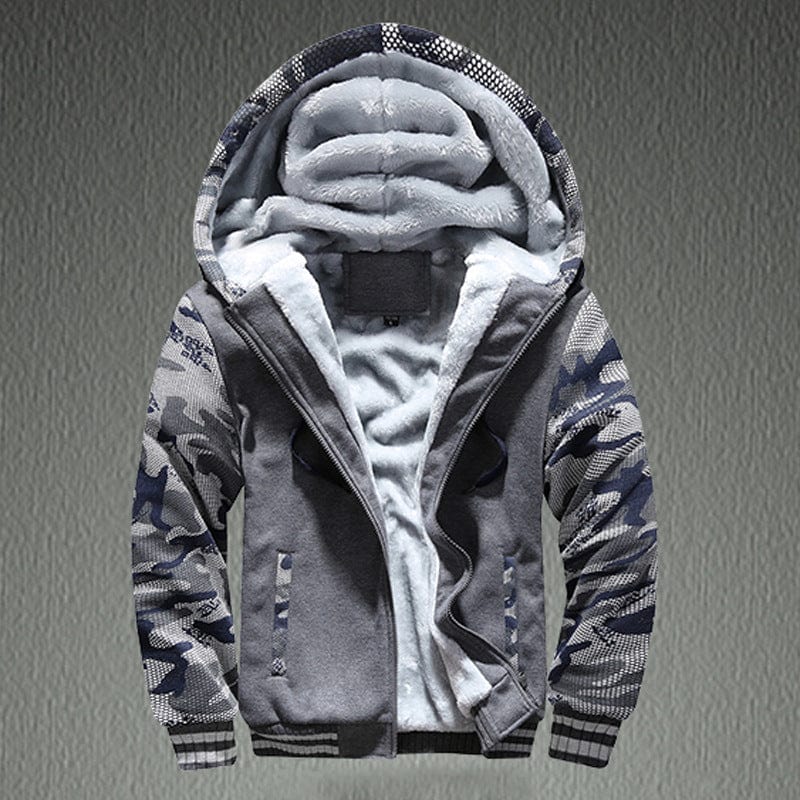 Winter Warm Men Fleece Coat