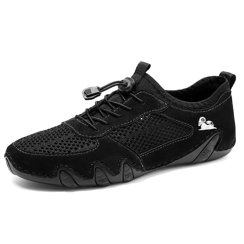 DBECK Casual Shoes G8066, Men's Barefoot Hiking Shoes - Non-Slip Wide Toe Box for Trail Running & Outdoor Walking